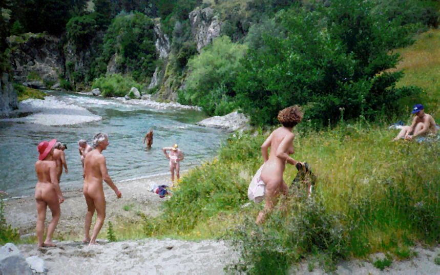 New Zealand naturist beach — Orari View