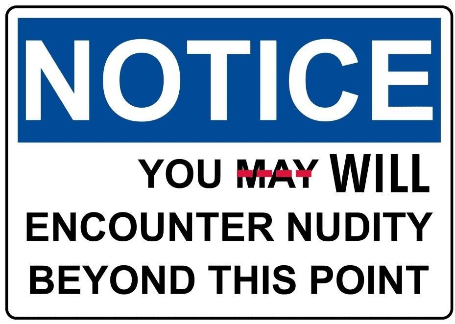 Naturist cartoon — Allnude