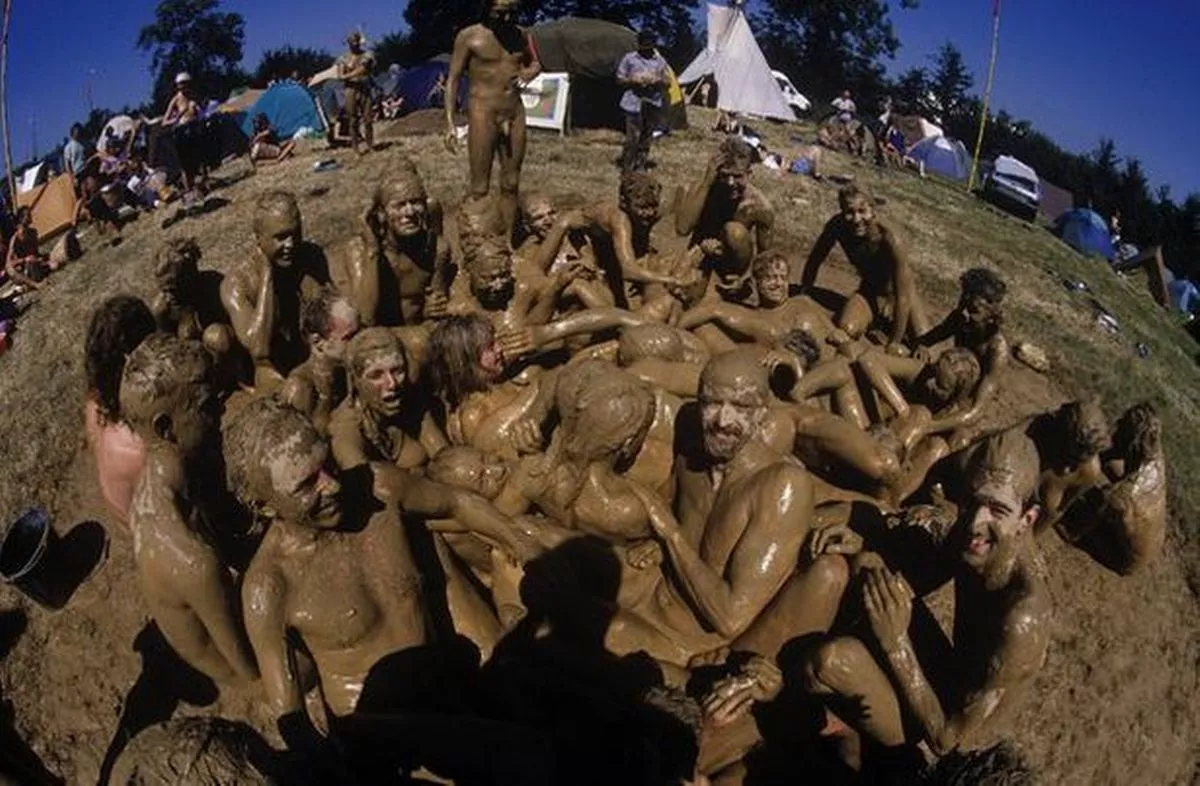 Glastonbury Festival — Glastonbury 2017 Mud Bath