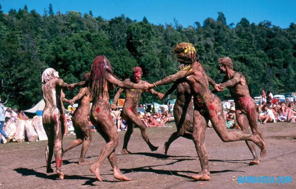Nambassa Festival New Zealand — Nambassa Mud People 1981 1
